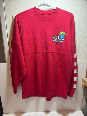 Disney 2019 Pixar Toy Story Pizza Planet Spirit Jersey Shirt Sz Extra Small RARE
